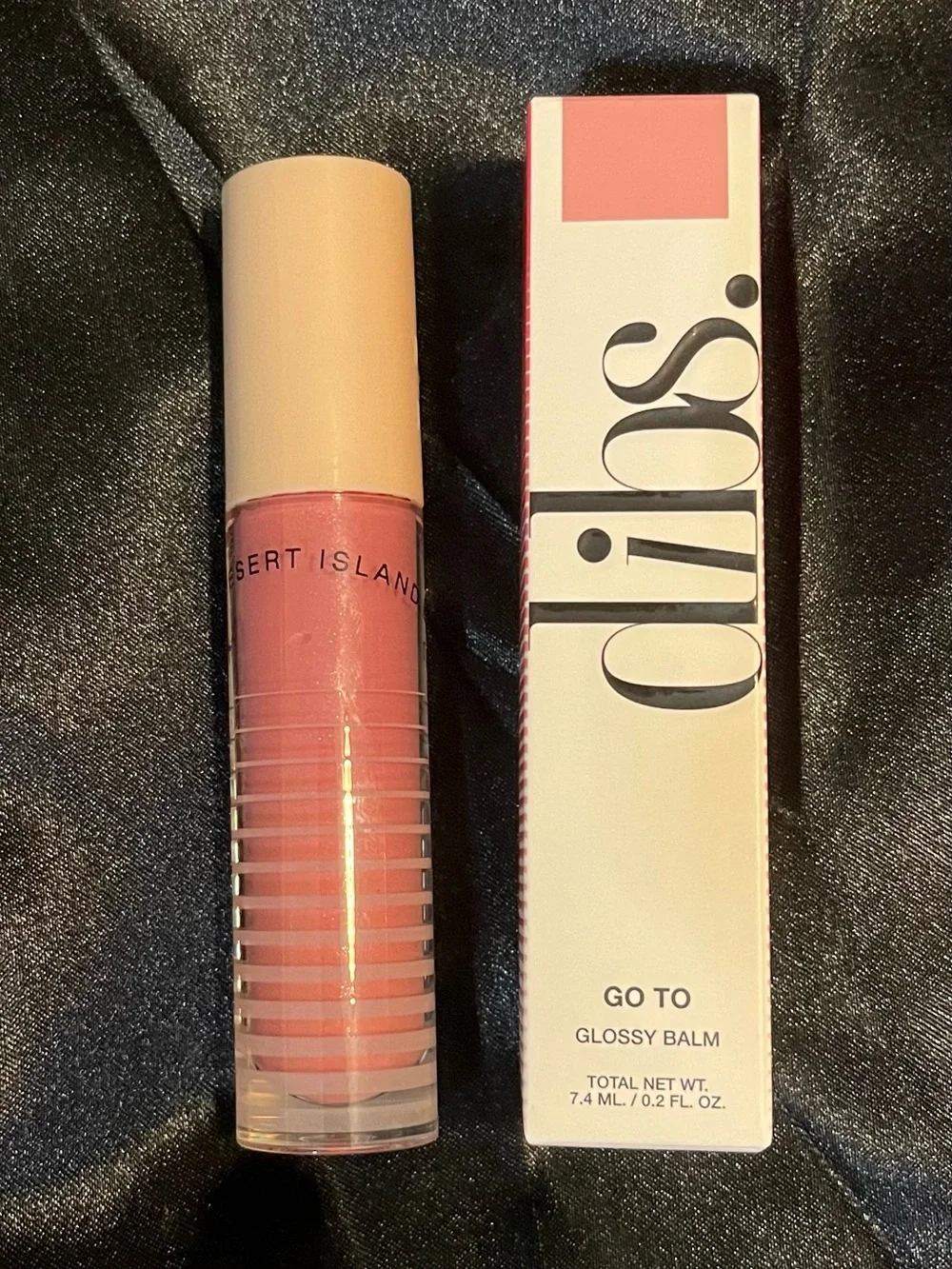 DIBS Beauty Go To Glossy Balm in the shade Effortless Pink